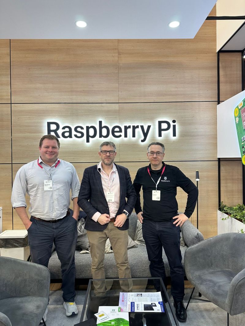 GB Electronics Meeting Raspberry Pi at Embedded World 2026